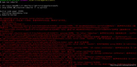 @electron/rebuild|electron rebuild sqlite3.
